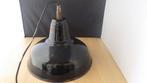 mooie industriële hanglamp in de kleur zwart (Philips?), Huis en Inrichting, Lampen | Hanglampen, Ophalen of Verzenden, Gebruikt