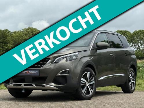 Peugeot 5008 1.2 PureTech Allure 7pers Automaat - Amazonite, Auto's, Peugeot, Bedrijf, Te koop, 360° camera, ABS, Achteruitrijcamera