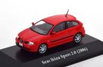 Jsn Atlas 1:43 Seat Ibiza Sport 2.0 2006 rood, Hobby en Vrije tijd, Modelauto's | 1:43, Nieuw, Overige merken, Ophalen of Verzenden