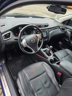 Nissan Qashqai Tekna 1.2 Dig-t 85KW 2WD 2014 Blauw 360 Leder, Auto's, Voorwielaandrijving, 4 cilinders, Blauw, Leder