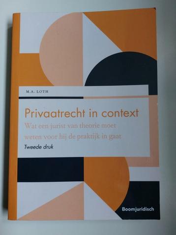 Privaatrecht in context 9789462909113 beschikbaar voor biedingen