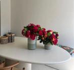 Betonlook tafel, Ophalen, Gebruikt, Ovaal, Overige materialen