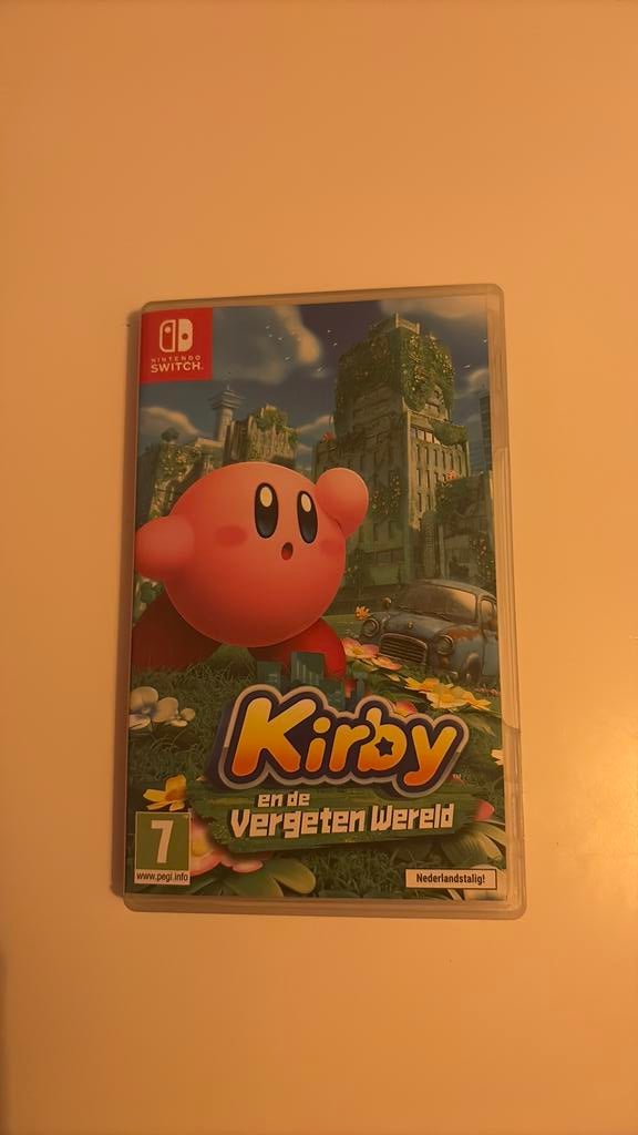 Kirby en de Vergeten Wereld, Spelcomputers en Games, Games | Nintendo Switch, Overige genres, 1 speler, Ophalen of Verzenden, Zo goed als nieuw