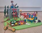 Playmobil 70010 familietuin compleet, Ophalen of Verzenden, Zo goed als nieuw