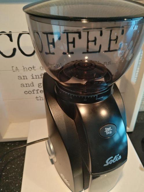 Solis Scala Zero Static bonenmaler grinder, Witgoed en Apparatuur, Koffiemachine-accessoires, Zo goed als nieuw, Ophalen of Verzenden