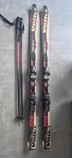 Völkl carveski 724. Lengte 163 cm incl stokken, Overige merken, 160 tot 180 cm, Gebruikt, Ophalen of Verzenden