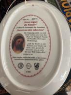 7 Sierbordjes Ovaal - Gouden Rand - 14x21cm, Antiek en Kunst, Antiek | Wandborden en Tegels, Ophalen