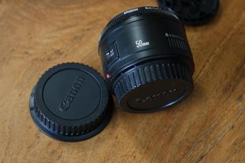 Echt leuke goede Canon 50mm lens 1:1,8 II lens canon beschikbaar voor biedingen