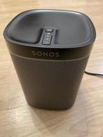 Sonos Play 1 zwart, Audio, Tv en Foto, Luidsprekers, Front, Rear of Stereo speakers, Ophalen of Verzenden, Sonos, Zo goed als nieuw