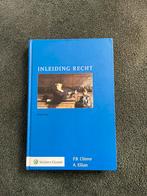 Inleiding recht - 6e druk, Sociale wetenschap, Ophalen of Verzenden, Zo goed als nieuw, P.B. Cliteur; A. Ellian
