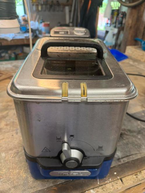 Tefal oleoclean pro inox & design, Witgoed en Apparatuur, Frituurpannen, Gebruikt, 3 tot 4 liter, Ophalen