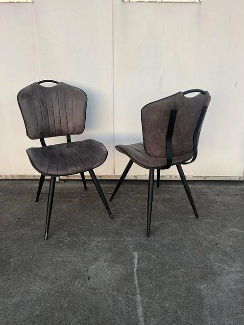 42 stuks Luxe horeca, kantine, restaurant stoelen antraciet, Huis en Inrichting, Stoelen, Zo goed als nieuw, Vijf, Zes of meer stoelen