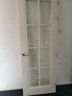 Massief houten binnendeur met hang en sluitwerk, Doe-het-zelf en Verbouw, Ophalen, 80 tot 100 cm, 215 cm of meer, Binnendeur