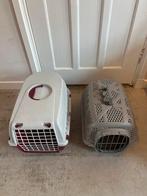 Transportbox katten, groot en medium, Dieren en Toebehoren, Ophalen, Gebruikt