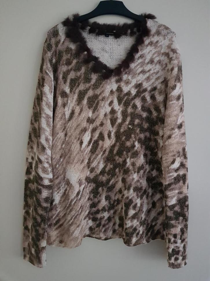 Trui dames -- maat M / 38 -- CPM Collection -- lurex (nieuw), Kleding | Dames, Truien en Vesten, Nieuw, Maat 38/40 (M), Beige