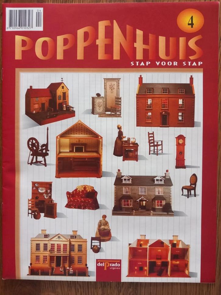 Poppenhuis bouwpakket., Verzamelen, Poppenhuizen en Toebehoren, Zo goed als nieuw, Poppenhuis, Ophalen