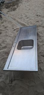 RVS Keukenblad, Ophalen, Overige kleuren, 150 tot 200 cm, Zo goed als nieuw