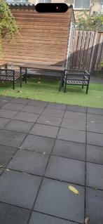 Tegels 50x50, Tuin en Terras, Tegels en Klinkers, Ophalen, Gebruikt, Beton, Terrastegels