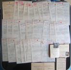 WOII poststukken rodekruis formulieren Engeland vaarder, Postzegels en Munten, Brieven en Enveloppen | Nederland, Ophalen of Verzenden