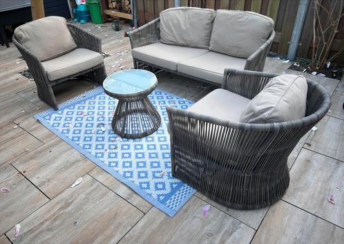 Applebee loungeset, Tuin en Terras, Tuinsets en Loungesets, Zo goed als nieuw, Loungeset, Kunststof, 4 zitplaatsen, Bank, Ophalen