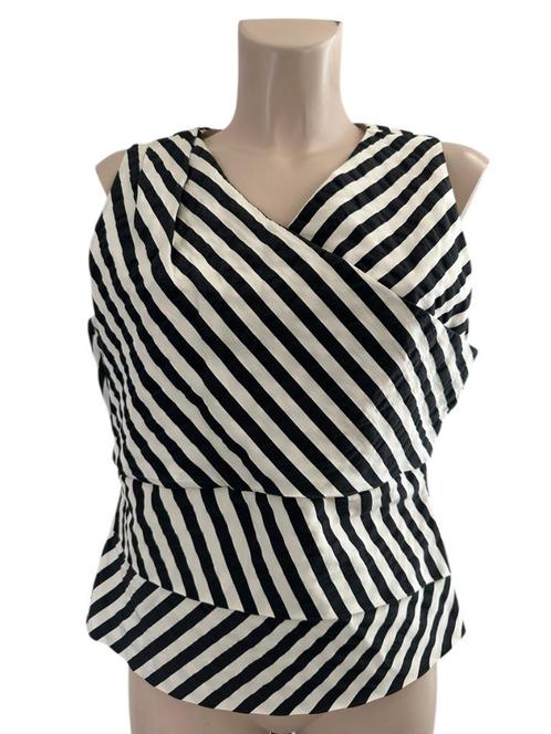 Rene Lezard top L, Kleding | Dames, Tops, Zo goed als nieuw, Maat 42/44 (L), Zwart, Ophalen of Verzenden