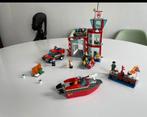 Lego brandweer kazerne, Complete set, Ophalen of Verzenden, Lego, Zo goed als nieuw