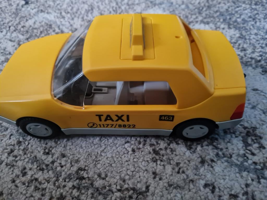 Playmobil Taxi, Ophalen of Verzenden, Zo goed als nieuw