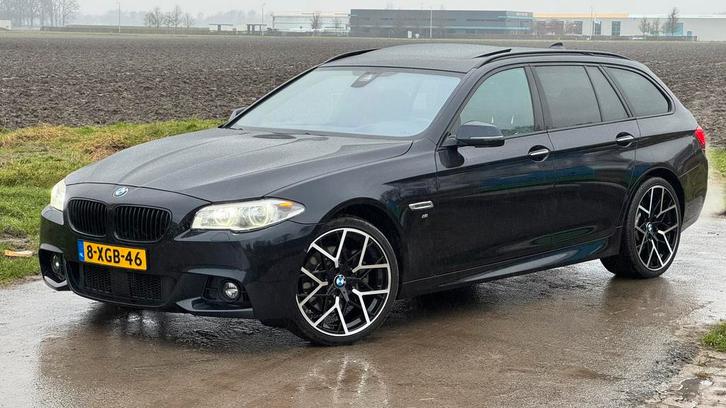 BMW 528i LCI, M-Sport, H&K, ACC, Pano, Led, EDC, 360, 20”, Auto's, BMW, Particulier, 5-Serie, 360° camera, ABS, Achteruitrijcamera