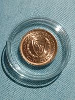 Cyprus 5 Mil 1980 UNC in capsule, Verzenden, Overige landen, Losse munt