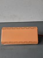 Vintage Wandlamp zalmkleur Metaal, Huis en Inrichting, Gebruikt, Ophalen of Verzenden, Onbekend, Onbekend