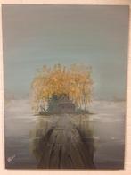 Eenzaam Eiland - Olieverf 60x80, Ophalen