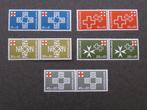 1967: NVPH 889 / 893, Rode Kruis 100 jr; postfris / orig gom, Ophalen of Verzenden, Na 1940, Postfris