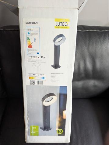 Nieuwe Lutec staande tuinlamp Meridian Antraciet beschikbaar voor biedingen
