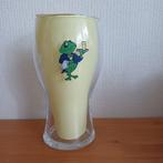 Heineken glas dubbeldruk, Verzamelen, Biermerken, Ophalen of Verzenden, Gebruikt, Glas of Glazen, Heineken