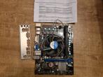 MSI H61M-P31W8 -4 gb DDR3 geheugen-intel G6510 processor, Computers en Software, Moederborden, DDR3, Ophalen of Verzenden, Zo goed als nieuw
