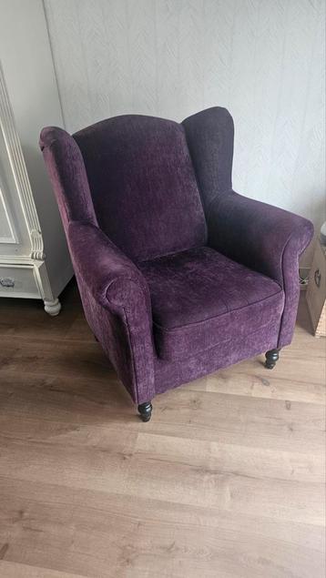  Fauteuils velours beschikbaar voor biedingen