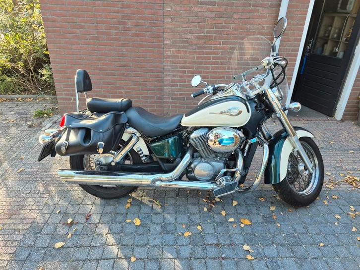 Honda Shadow 1997 - Weinig KM - Veel Extra's!, Motoren, Motoren | Honda, Particulier, Chopper, meer dan 35 kW, 2 cilinders, Minimaal motorrijbewijs A1
