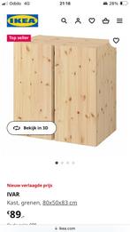 IKEA ivar kast 80x50x 83, Huis en Inrichting, 50 tot 100 cm, Minder dan 100 cm, 25 tot 50 cm, Zo goed als nieuw