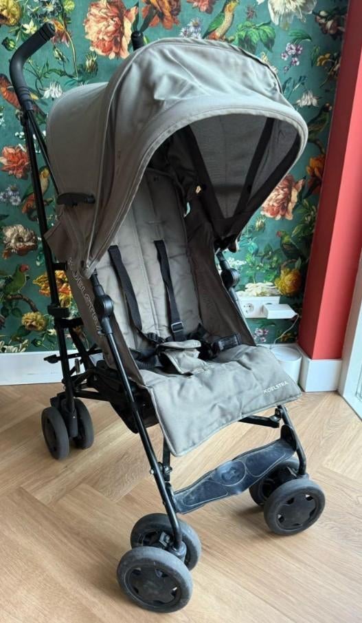 Koelstra kinderwagen - Compact en handig!, Gebruikt, Kinderwagen, Overige merken, Verstelbare duwstang