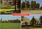 Groeten uit Dwingeloo - 4 afb o.a. gezicht op - 1991 gelopen, Ophalen of Verzenden, 1980 tot heden, Gelopen, Overijssel