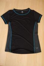 Zwart SPORT SHIRT met blauwe accenten Maat M, Ophalen of Verzenden, Zo goed als nieuw