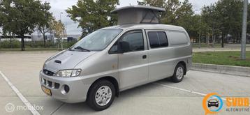 Hyundai H200 2.5 TDI kampeerwagen/hefdak/keuken/koelk/trekh. beschikbaar voor biedingen