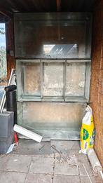 Diverse aquaria 115x65x35 (drievak en enkelvak), Dieren en Toebehoren, Ophalen, Gebruikt, Leeg aquarium