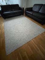 Een mooi, zacht vloerkleed in wit en grijstinten., Ophalen, Overige kleuren, 150 tot 200 cm, 200 cm of meer