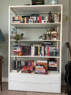 Witte Fjalkinge Ikea wandkast, Ophalen, Gebruikt, 100 tot 150 cm, Met lade(s)