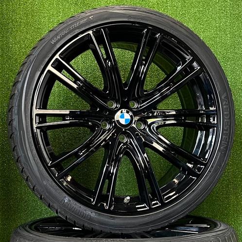 Originele 20 inch BMW 759i black velgen winterbanden G30 G31, Auto-onderdelen, Banden en Velgen, Banden en Velgen, Winterbanden
