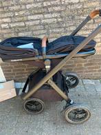 Dubatti Kinderwagen - Zwart, Kinderen en Baby's, Kinderwagens en Combinaties, Gebruikt, Verstelbare duwstang, Ophalen, Kinderwagen