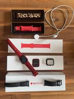 Apple watch serie 6 gps red 40mm  (nieuwstaat), Ophalen, IOS, Zo goed als nieuw, GPS