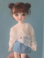 Shirt + rok voor bjd 1/6, Verzamelen, Poppen, Ophalen of Verzenden, Nieuw, Kleertjes