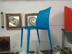blauw kunststof Allibert vintage design stoel retro vintage, Kunststof, Gebruikt, Blauw, ?